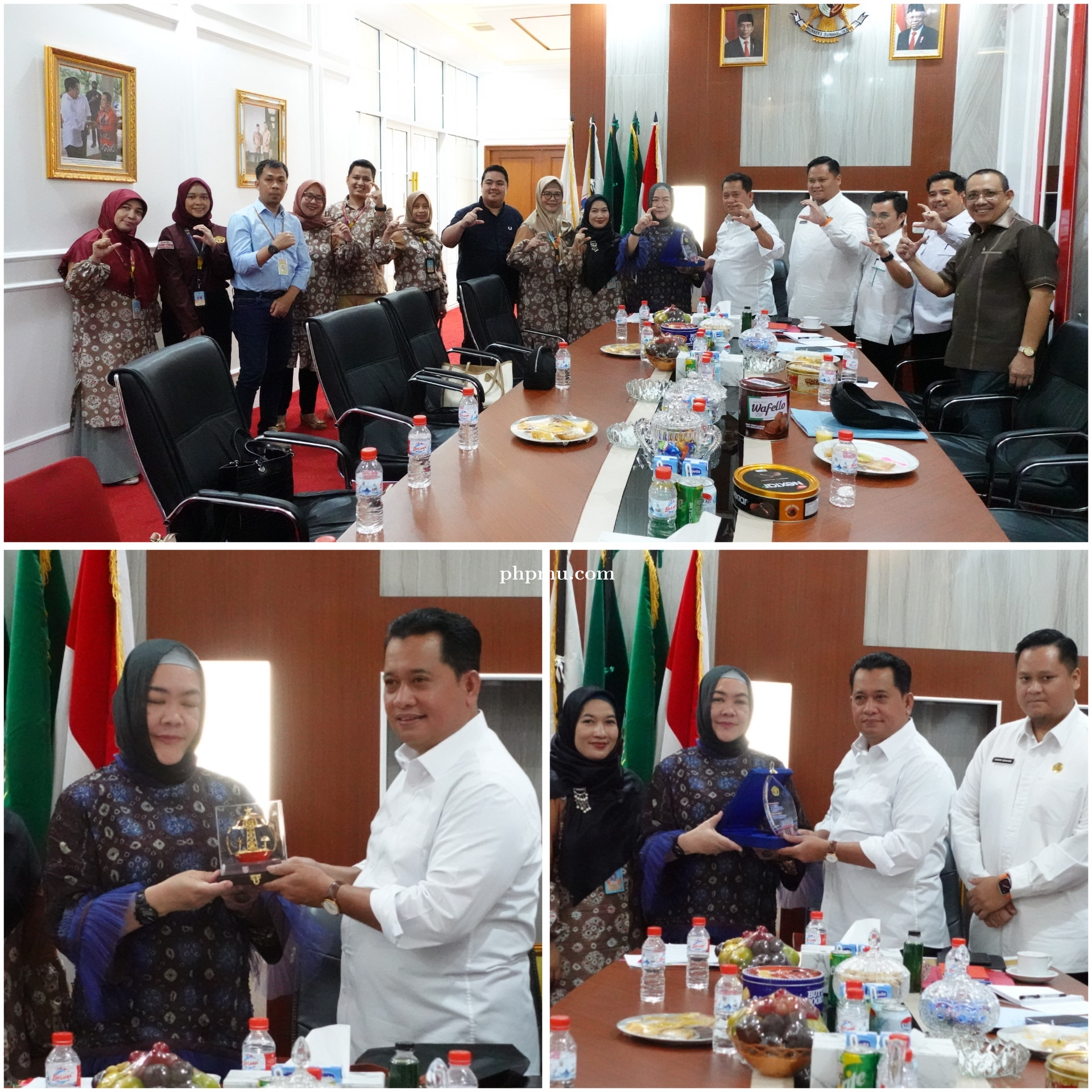 Audiensi dan Izin pelaksanaan KKN 2023 STISIPOL Candradimuka di kabupaten Banyuasin