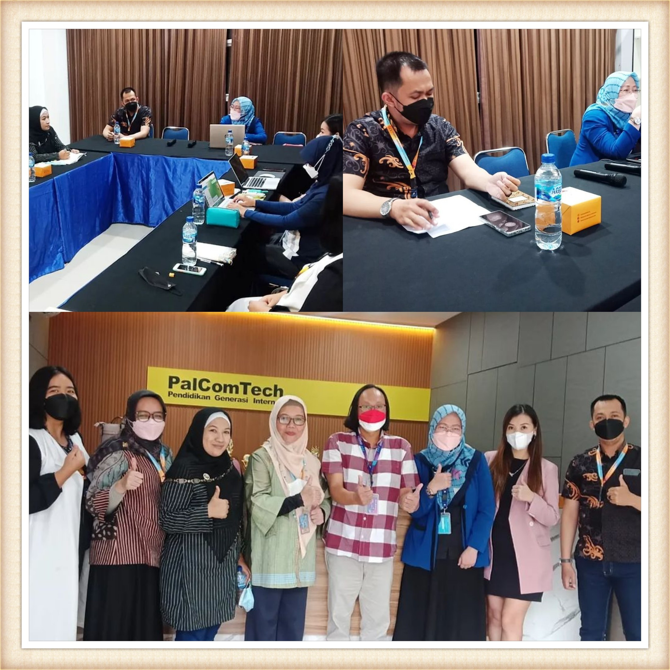 Kunjungan kerja STISIPOL Candradimuka ke kampus Institut Teknologi dan Bisnis Palcomtech