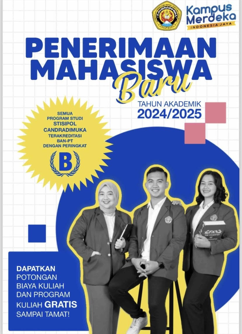 STISIPOL Candradimuka Palembang Menerima Mahasiswa Baru TA. 2024/2025